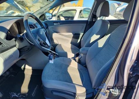 2016 Hyundai Accent Se z USA, uszkodzony, nr VIN KMHCT4AE5GU016523